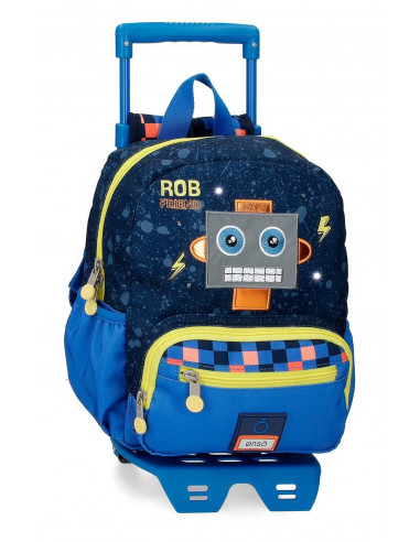 MOCHILA ADAP. C/CARRO 28CM.ENSO ROB FRIEND